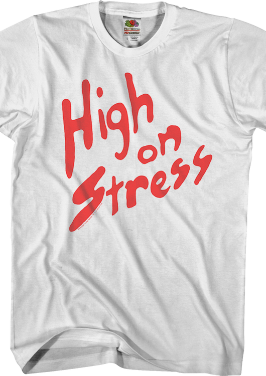 High On Stress Revenge Of The Nerds Shirt - main product image