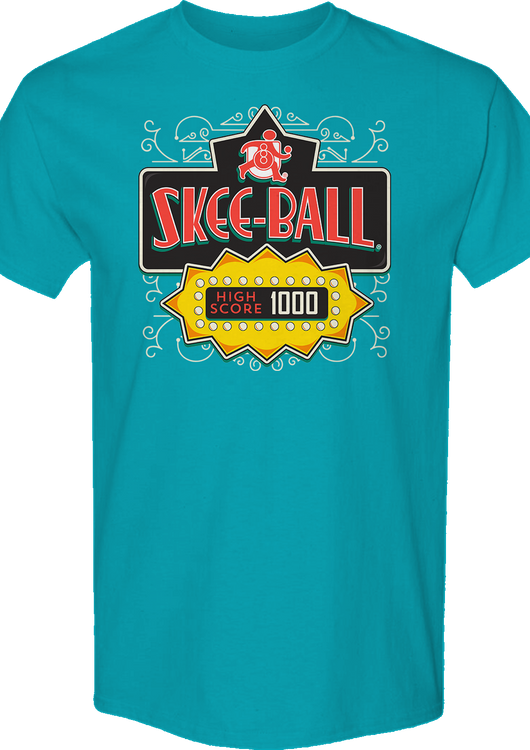 High Score Marquee Skee-Ball T-Shirt - main product image