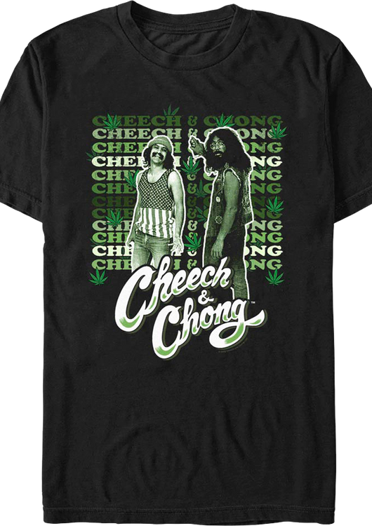 High Stack Cheech and Chong T-Shirt - main product image