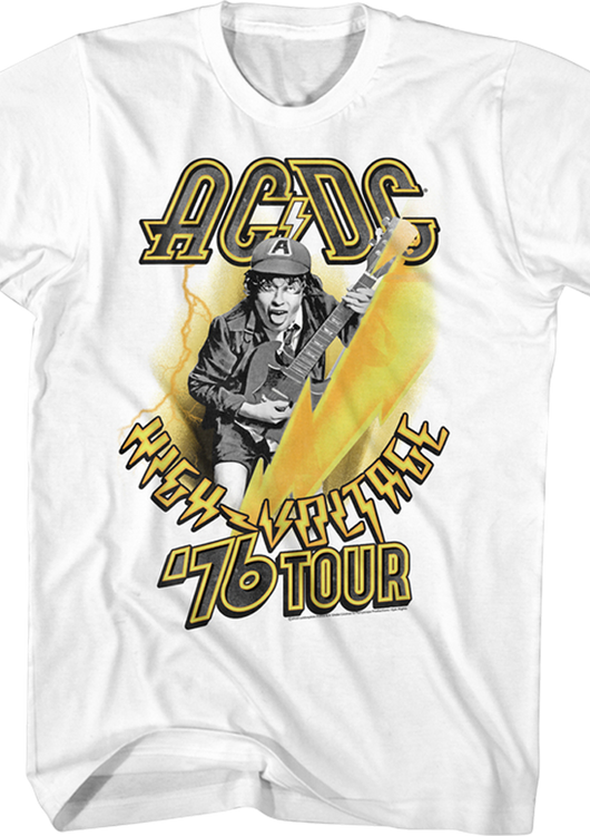 High Voltage '76 Tour ACDC T-Shirt - main product image