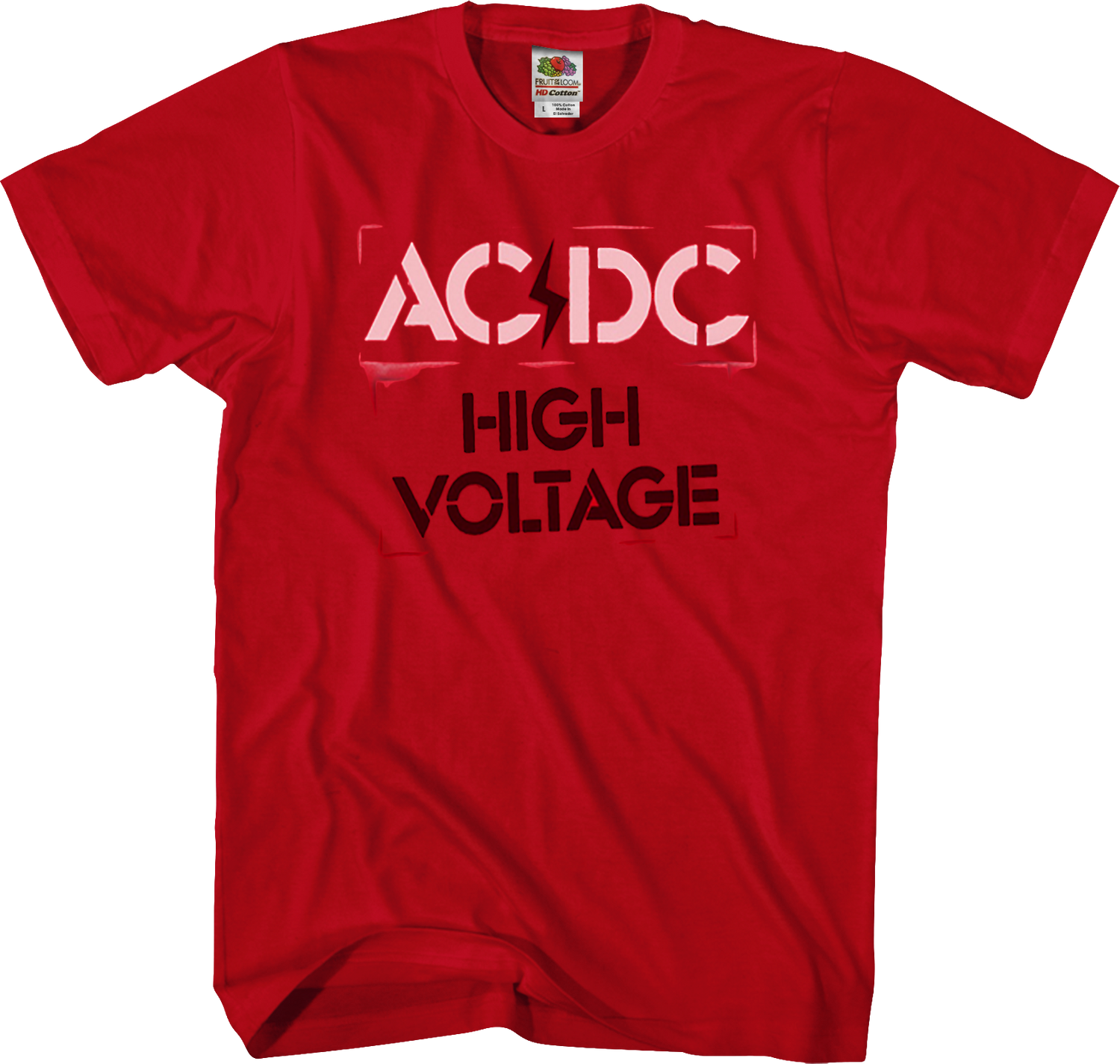 High Voltage AC/DC Shirt: Music T-Shirts