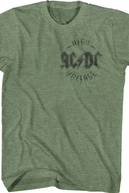 High Voltage European Tour ACDC Shirt - main product image