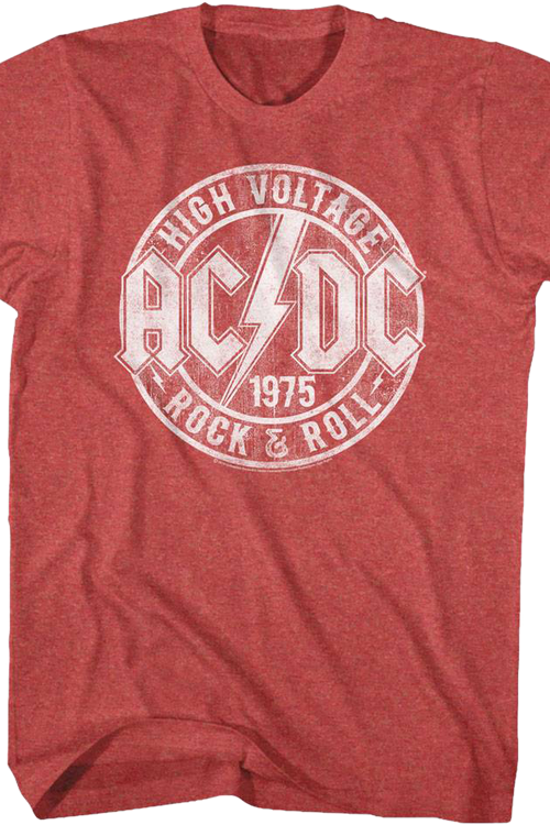 High Voltage Guitar, AC/DC T-Shirt