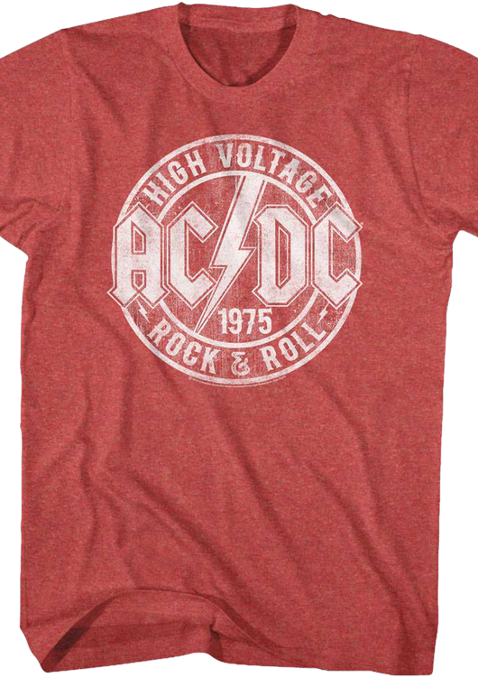 High Voltage Rock and Roll ACDC T-Shirt - main product image