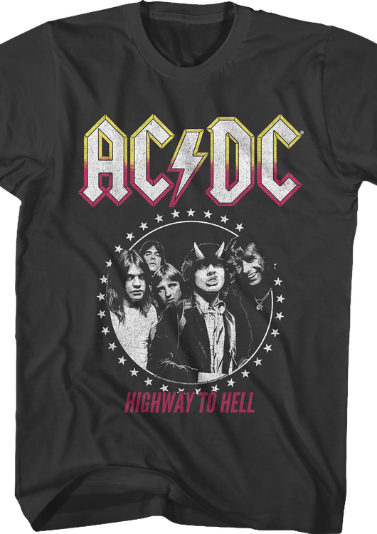 Highway To Hell Presidential Seal ACDC Shirt - main product image