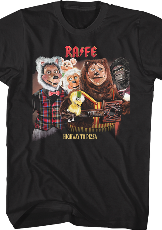 Highway To Pizza Rock-afire Explosion T-Shirt - main product image