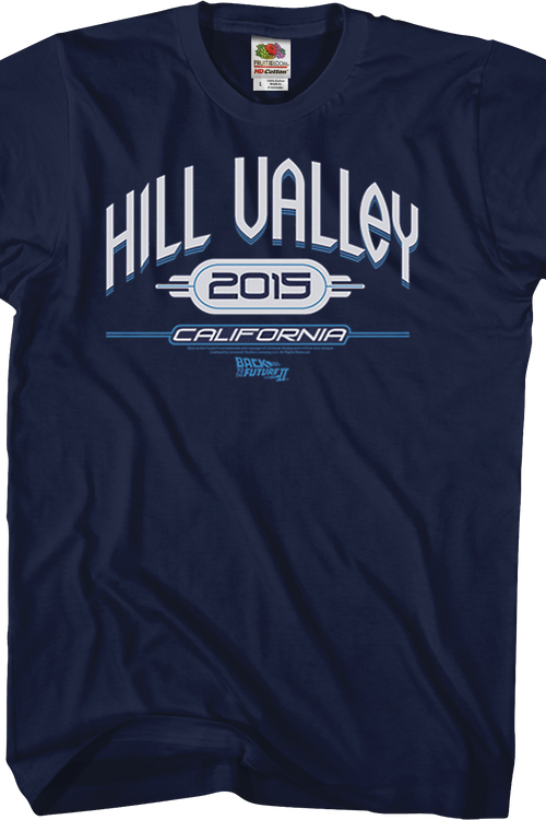 Hill Valley 2015 Back To The Future Shirtmain product image