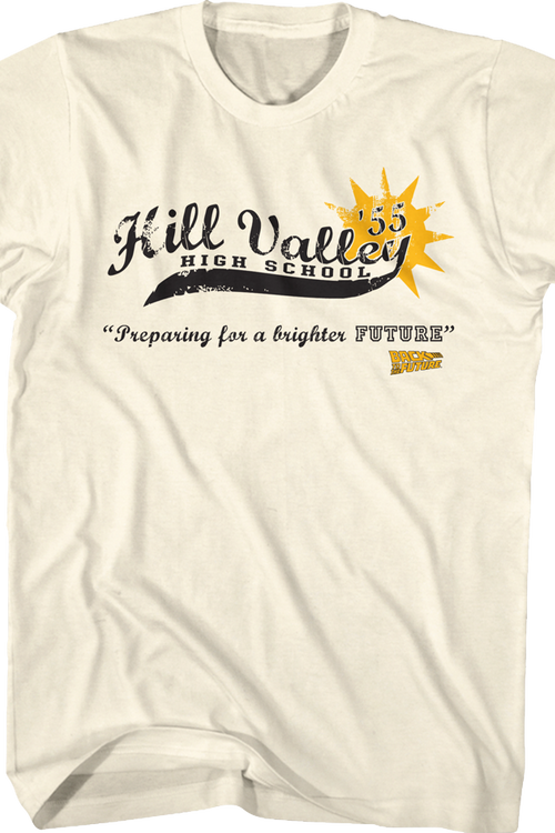 Hill Valley High School Back To The Future T-Shirtmain product image
