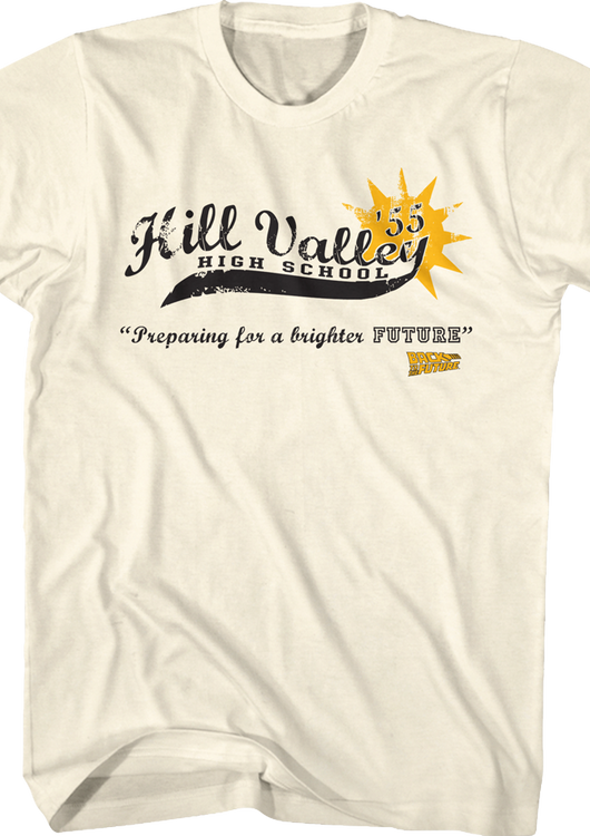 Hill Valley High School Back To The Future T-Shirt - main product image