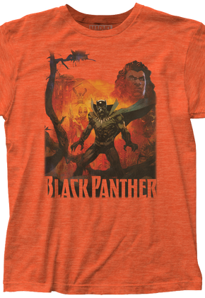 History of the King Black Panther T-Shirt