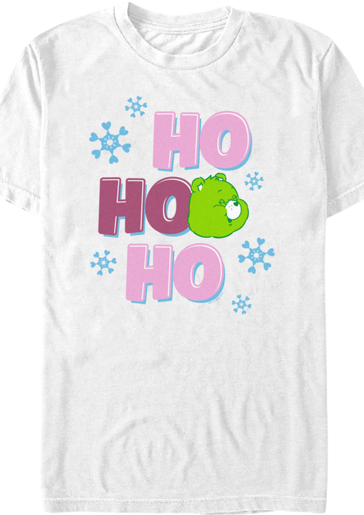 Ho Ho Ho Care Bears T-Shirt - main product image
