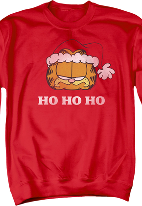 Ho Ho Ho Garfield Christmas Sweatshirt