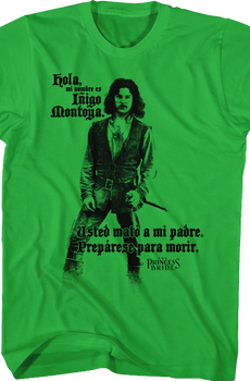 Hola Inigo Montoya Princess Bride T-Shirt