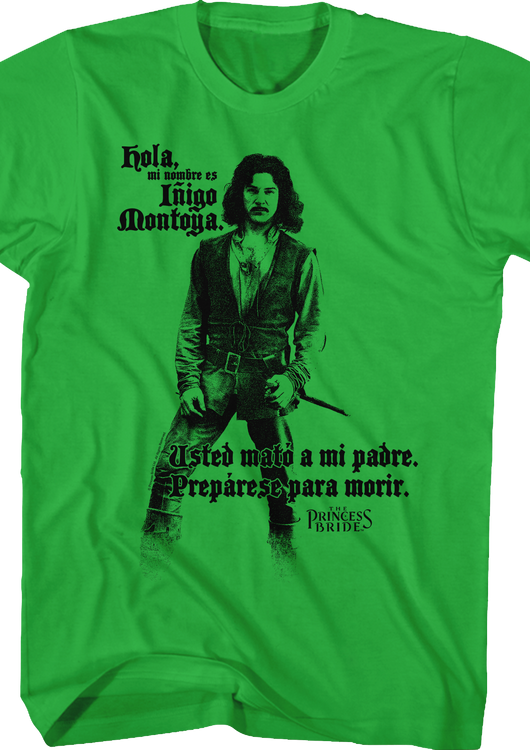 Hola Inigo Montoya Princess Bride T-Shirt - main product image