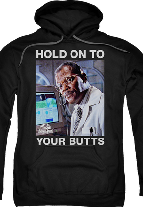 Hold On To Your Butts Jurassic Park Hoodie