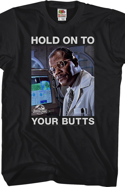 Hold On To Your Butts Jurassic Park T-Shirtmain product image