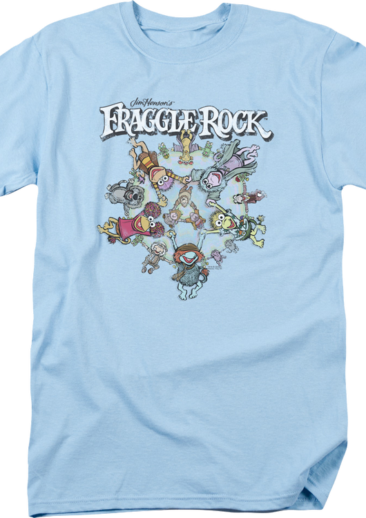 Holding Hands Fraggle Rock T-Shirt - main product image