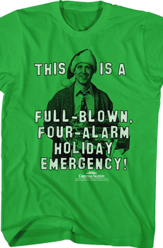 Holiday Emergency Christmas Vacation T-Shirt