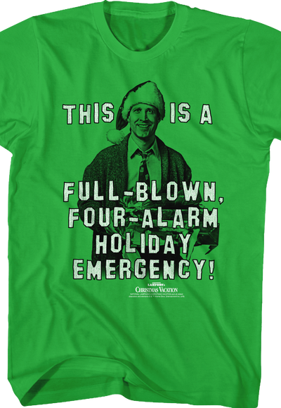 Holiday Emergency Christmas Vacation T-Shirt