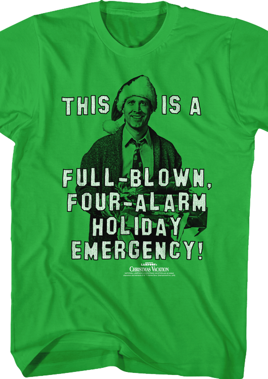 Holiday Emergency Christmas Vacation T-Shirt - main product image