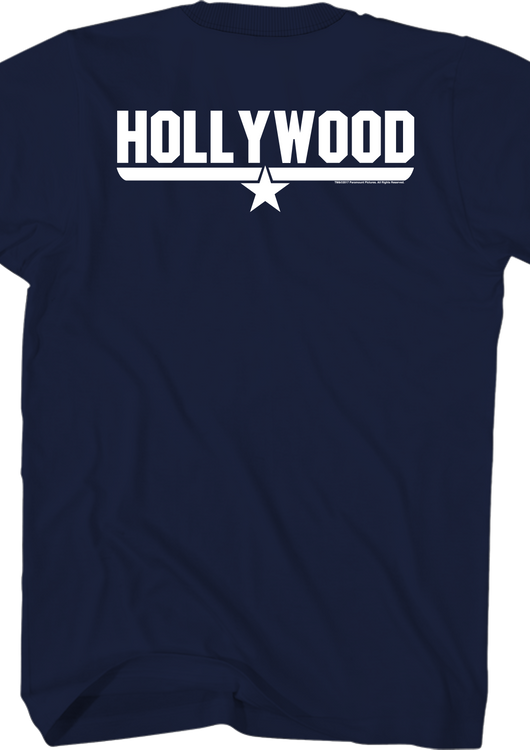 Hollywood Name Top Gun T-Shirt - main product image
