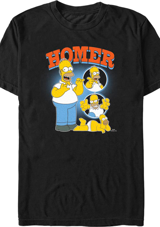 Homer Collage Simpsons T-Shirt - main product image