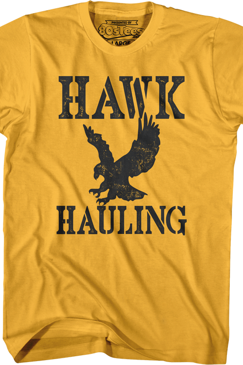 Hood Ornament Hawk Hauling Over The Top T-Shirtmain product image