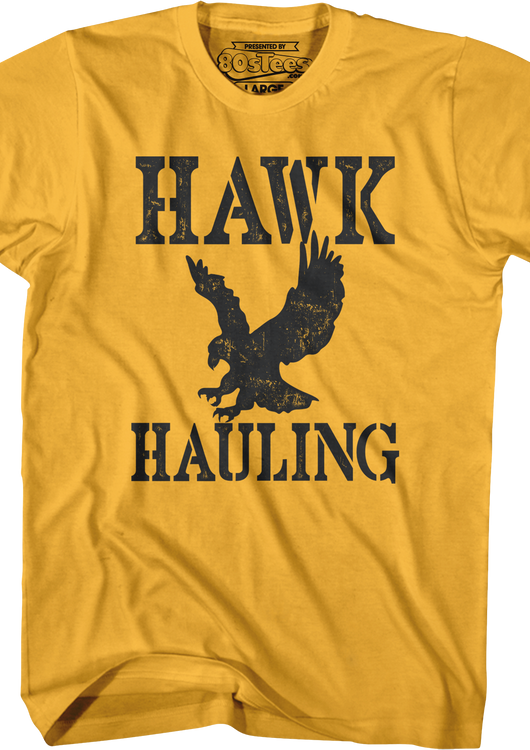 Hood Ornament Hawk Hauling Over The Top T-Shirt - main product image