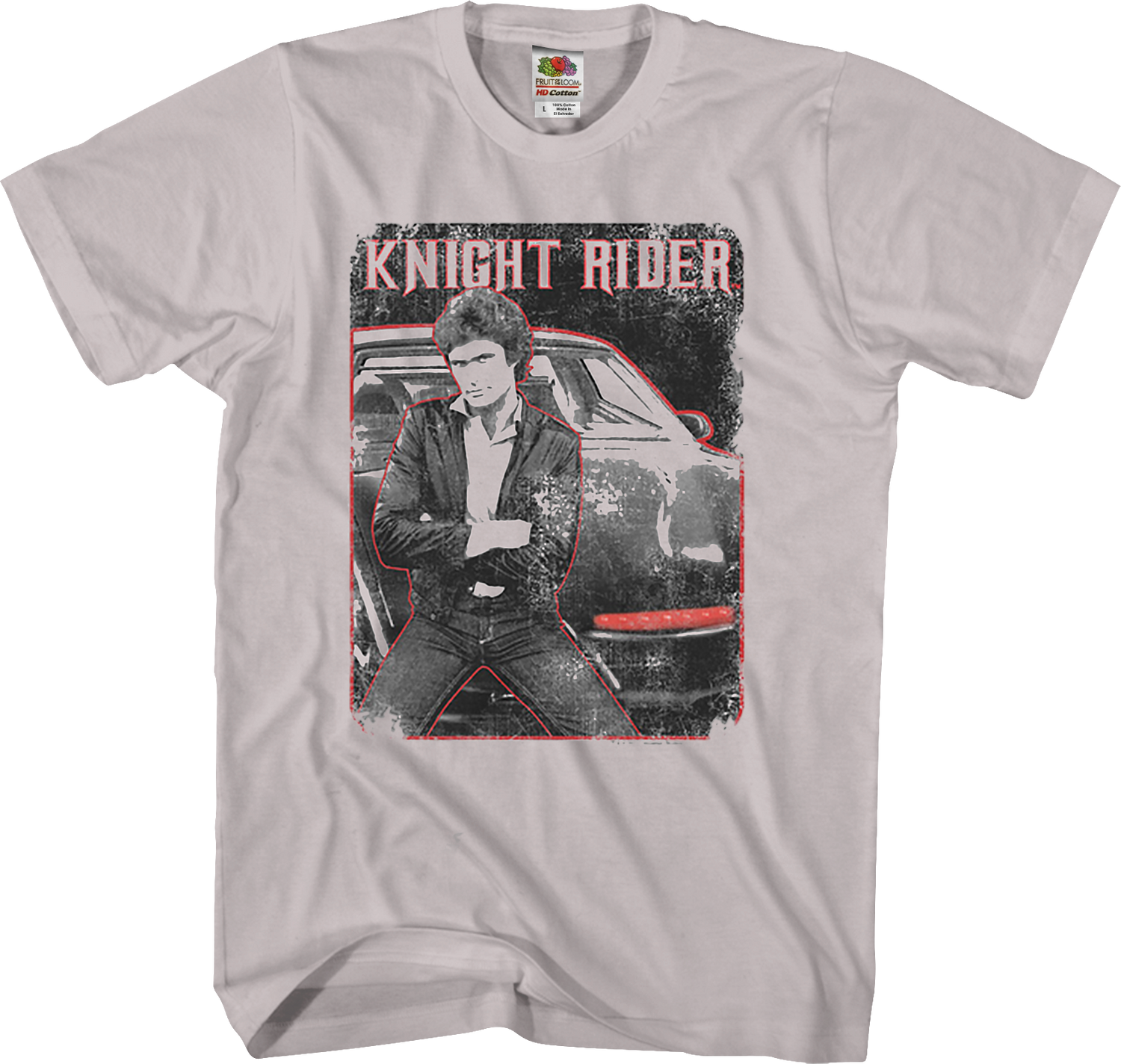 Hood Ornament Knight Rider T-Shirt: Knight Rider Mens T-Shirt