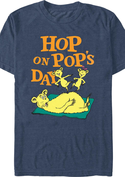 Hop On Pop's Day Dr. Seuss T-Shirt - main product image