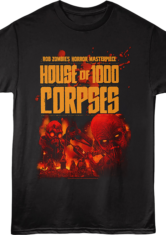 Horror Masterpiece House Of 1000 Corpses T-Shirt - main product image