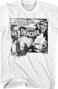 Horror Of Dracula Hammer Films T-Shirt