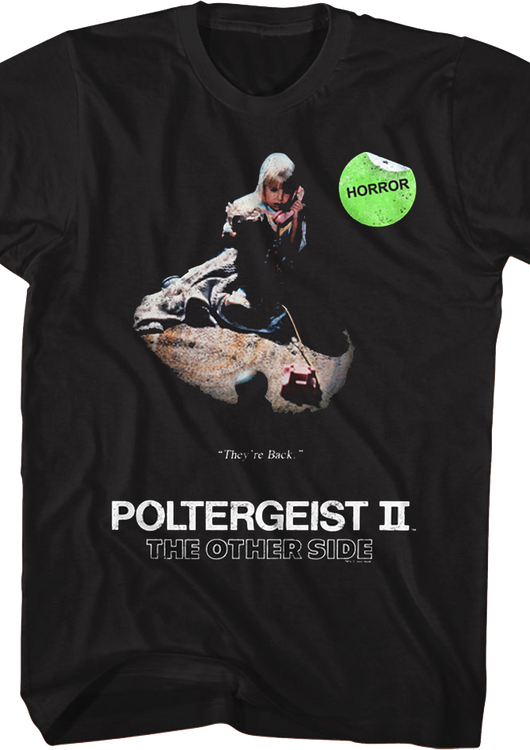 Horror Sticker Poltergeist II T-Shirt - main product image
