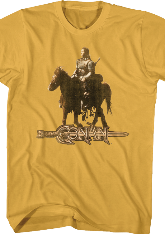 Horseback Conan The Barbarian T-Shirt - main product image