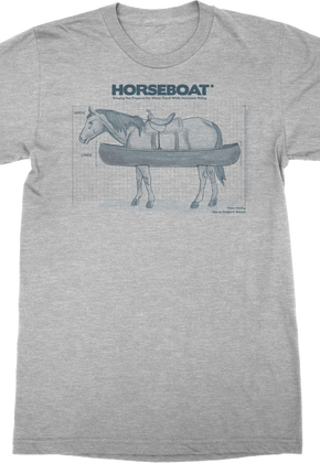 Horseboat The Office T-Shirt