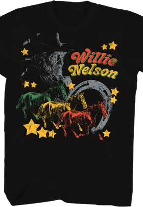Horseshoe Willie Nelson T-Shirt