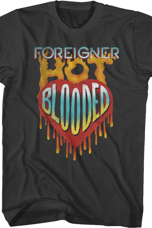 Hot Blooded Foreigner T-Shirt - main product image