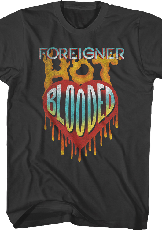 Hot Blooded Foreigner T-Shirt - main product image
