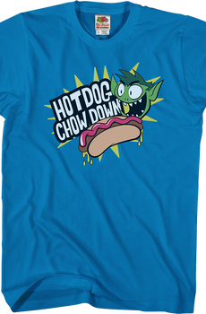 Hot Dog Chow Down Teen Titans Go T-Shirt