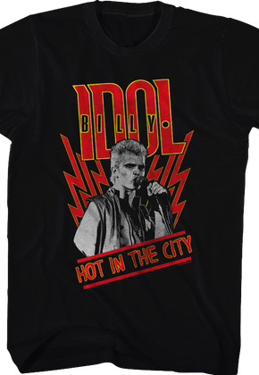 Hot in the City Billy Idol T-Shirt