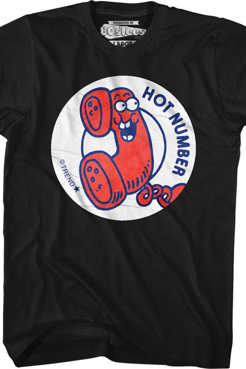 Hot Number Scratch N Sniff T-Shirtmain product image