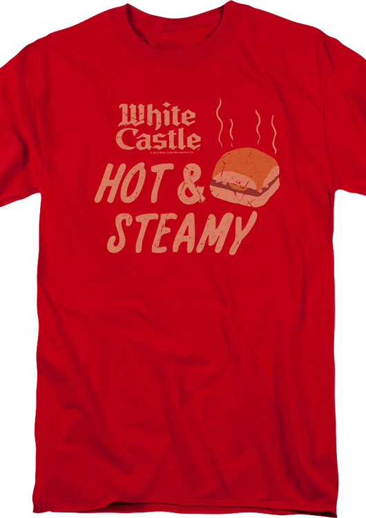 Hot & Steamy White Castle T-Shirt - main product image
