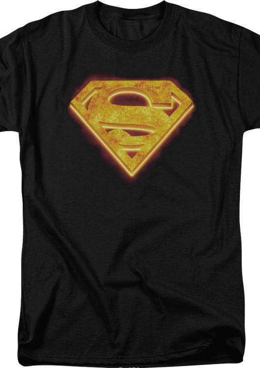 Hot Steel Logo Superman DC Comics T-Shirt - main product image
