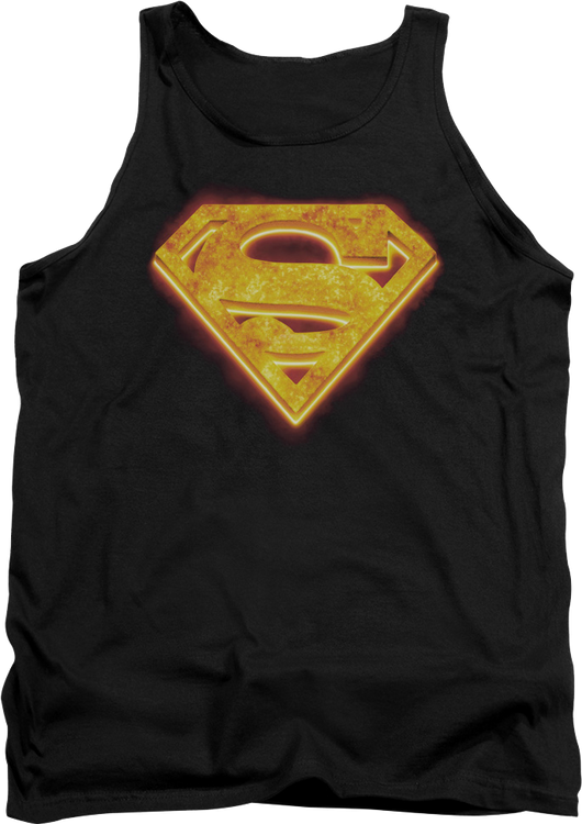 Hot Steel Logo Superman Tank Top - main product image