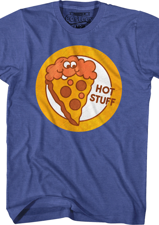 Hot Stuff Pizza Scratch & Sniff Sticker T-Shirt - main product image