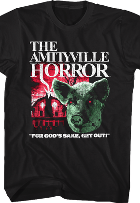 House and Jodie Amityville Horror T-Shirt