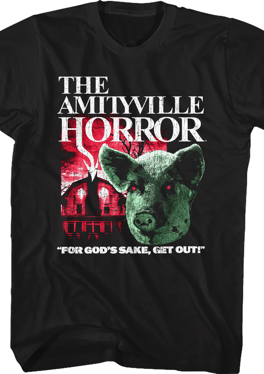 House and Jodie Amityville Horror T-Shirt - main product image