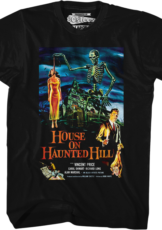 House On Haunted Hill T-Shirt - main product image