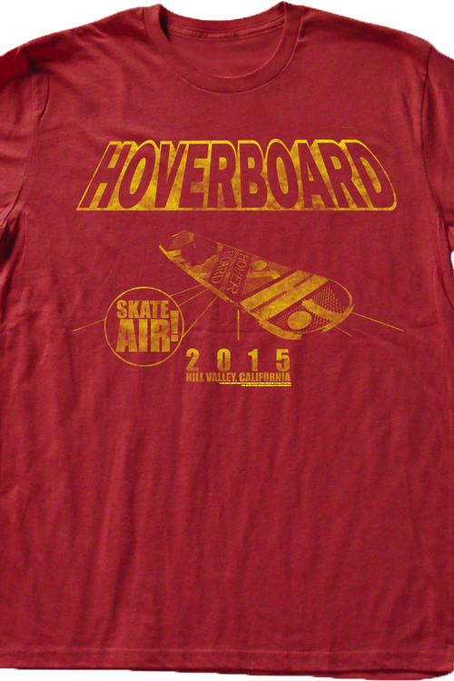 Hoverboard Back To The Future Shirtmain product image