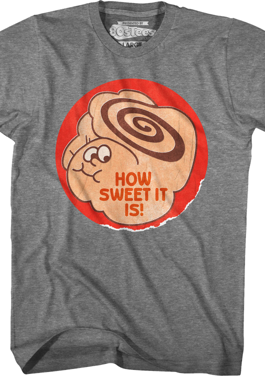 How Sweet It Is Scratch & Sniff Sticker T-Shirt - main product image